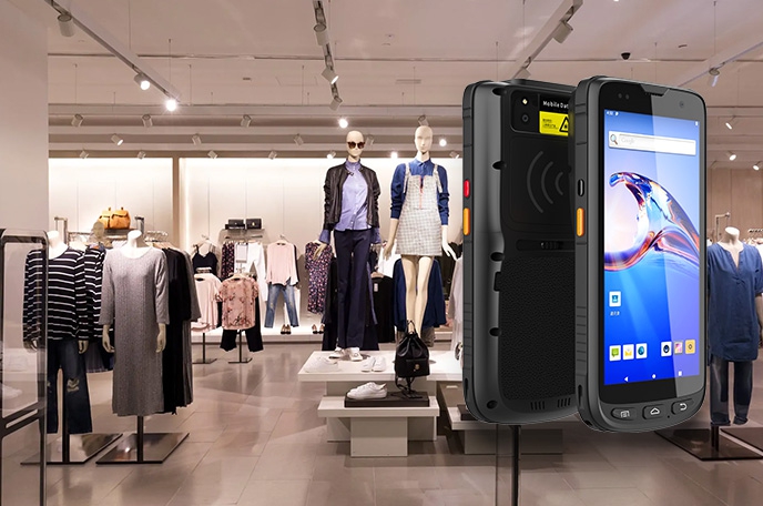 Lector portátil Android PDA de gama media